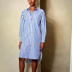 Banana Republic Striped Midi Dress